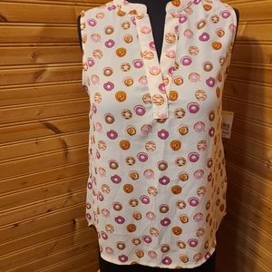 nwt bongo sleeveless shirt size med